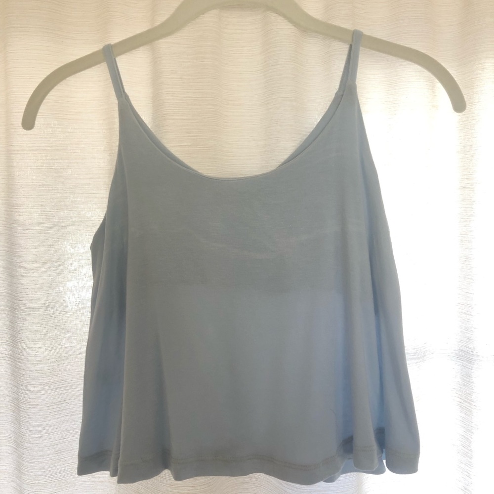 Brandy Melville blue crop top